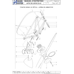 Jeu de Silent-blocs ROTAX 860 695   ref Issoire aviation RC 538-7