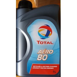 HUILE TOTAL AERO 80  1L