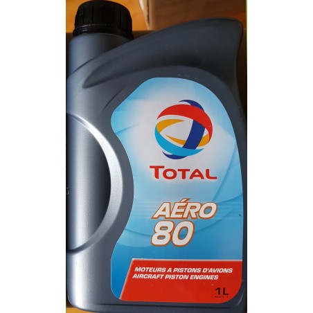 HUILE TOTAL AERO 80  1L